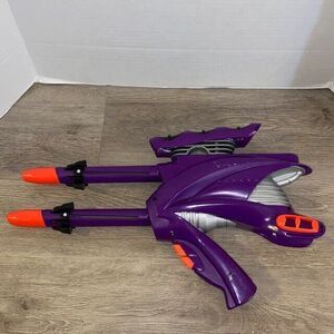Vintage Koosh Oddzon Purple Vortex Power Strike Gun Rare 1999 - No Discs